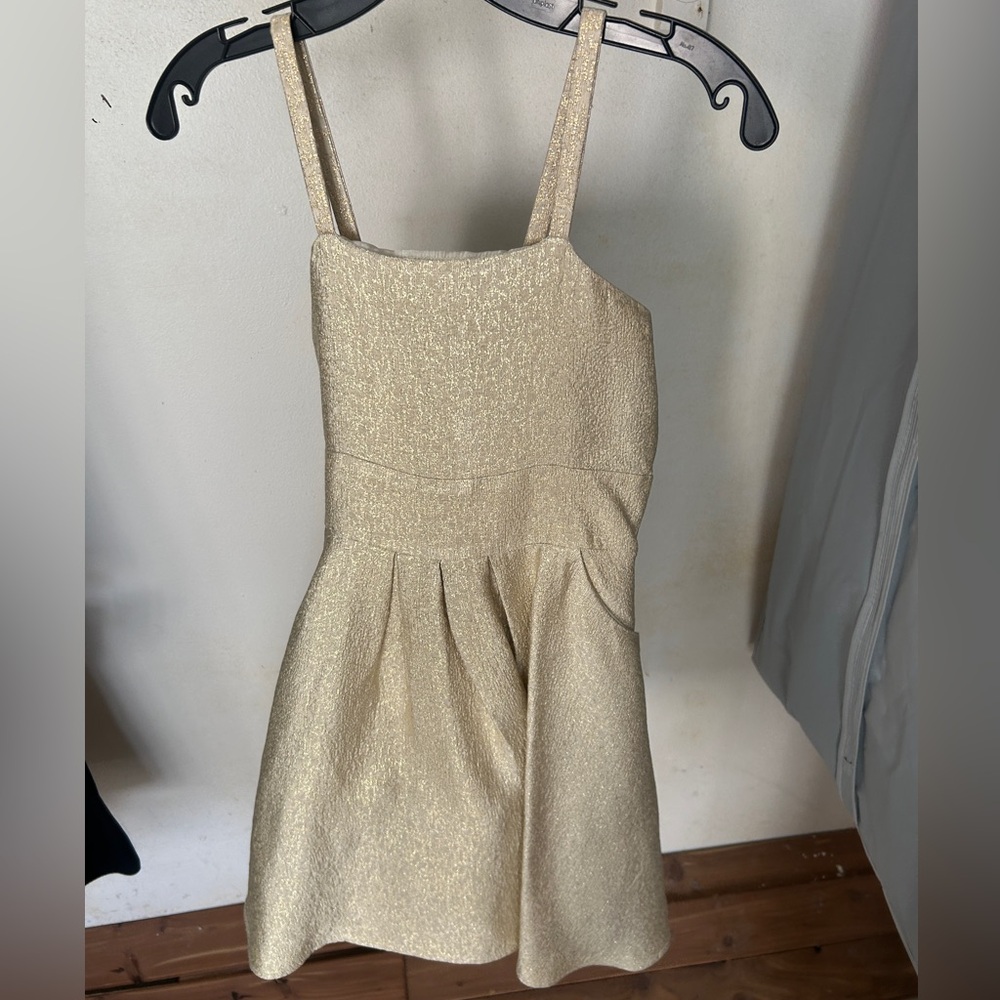 Zoë LTD Gold Dress